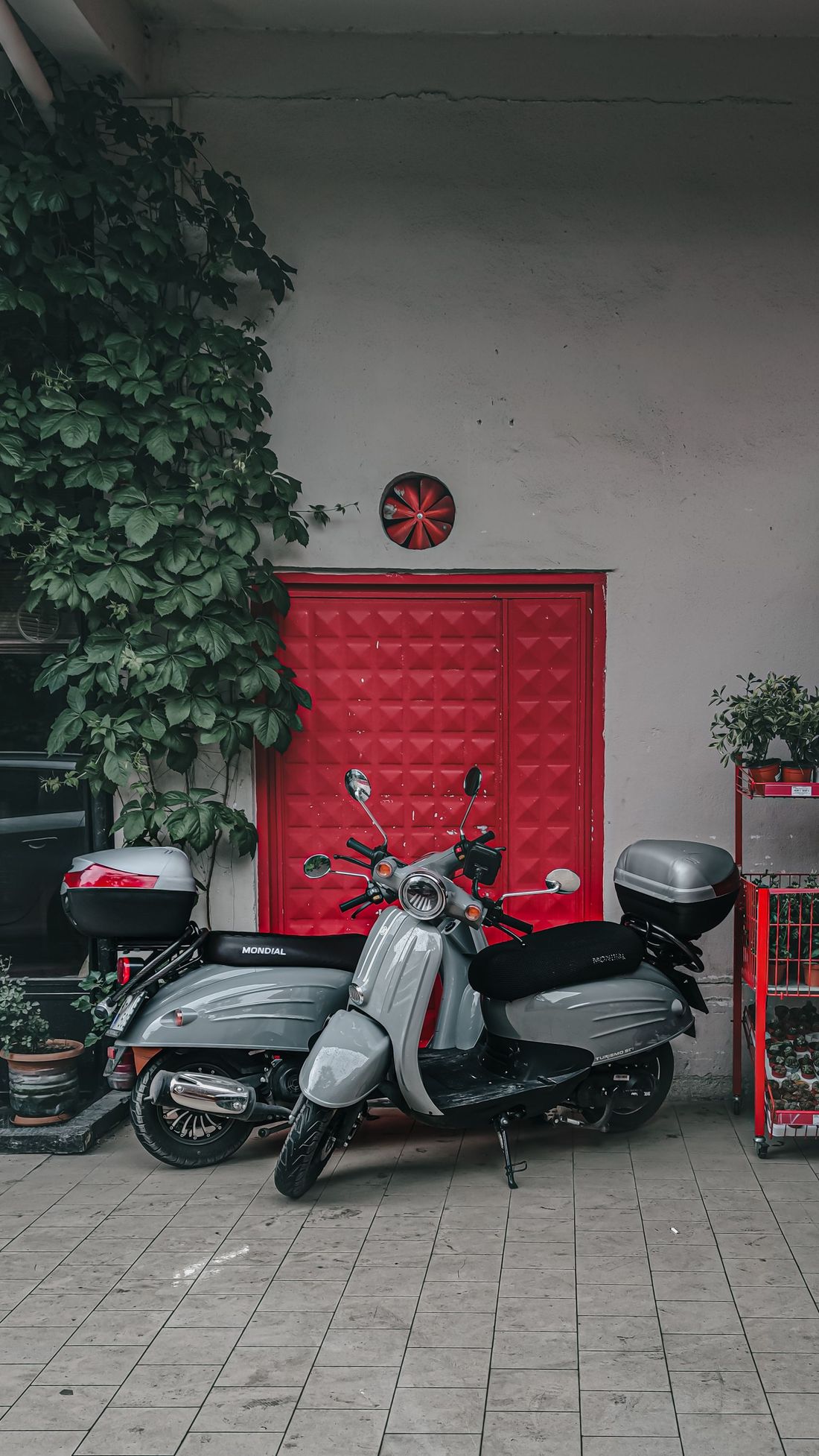 Automatic scooter - twist the throttle and go, no gears